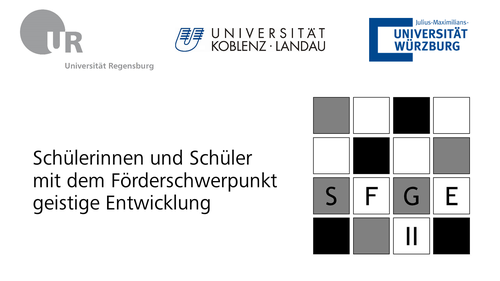 Bild Logos Unis Würzburg, Koblenz-Landau, Regensburg, Projekt Logo